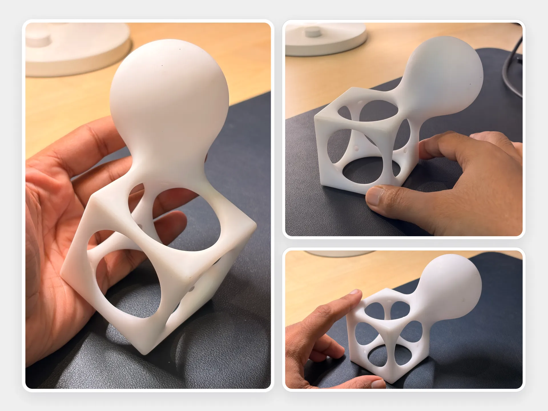 Successful print results: digital design matched to physical output